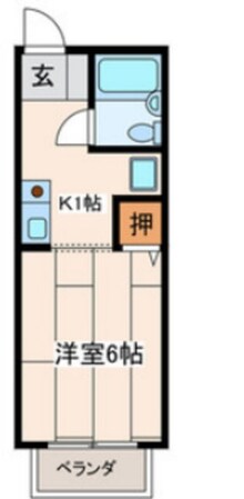 メゾン・ド東白楽の物件間取画像